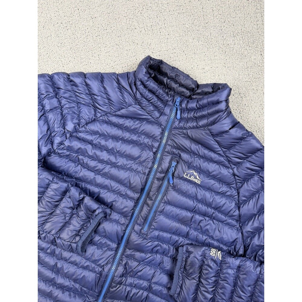 LL Bean Jacket Mens 2XL Tall Ultralight 850 Down Puffer Pertex Quantum Downtek